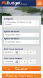 Mobile Screenshot of budget-guyane.com
